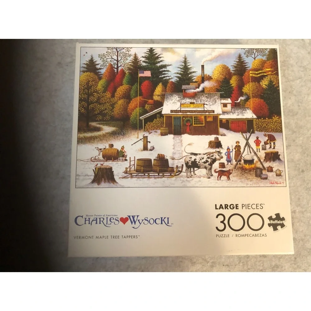 Charles Wysocki ~ 300 Large Piece Puzzle 